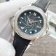 Copy Omega Seamaster Citizen Blue Dial Diamonds Bezel Leather Strap 42mm Automatic Watch (4)_th.jpg